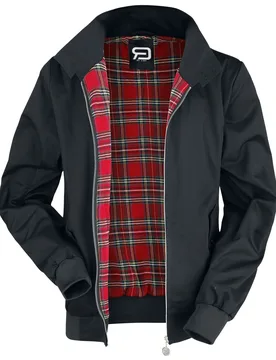 Übergangsjacke für Männer schwarz "Larger Than Life Bomber Jacket" von - Männer - male - RED by EMP - FashionsVida