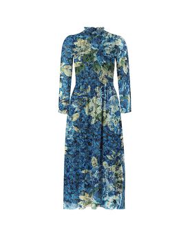 Richroyal Midikleid verde M
