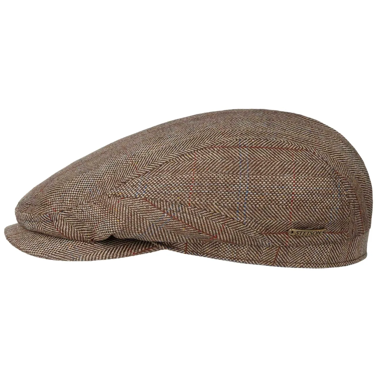 Pascoli Driver Flat Cap by - beige-brown - Herren - Size: 60 cm - Stetson - FashionsVida