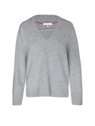 Tommy Hilfiger Pull gris L