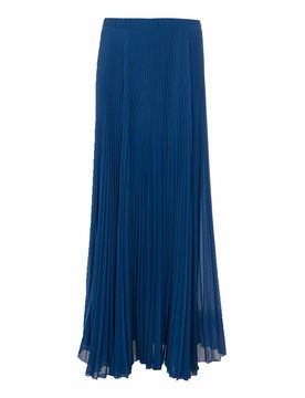 Patrizia Pepe Gonna a pieghe blu