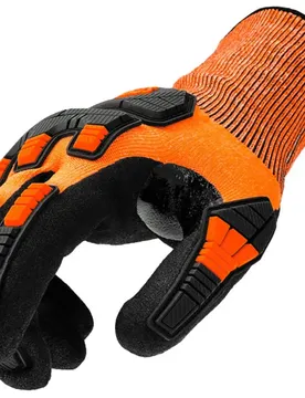 Stocker Gants De Travail Orange 9/M