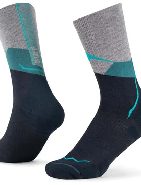 ® Calzini Crew Merino Lightweight Teal EU 42-44 - Buff® - FashionsVida
