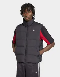Mens Gilet Stand Collar Regen - Nero, nero nero Uomo taglia M
