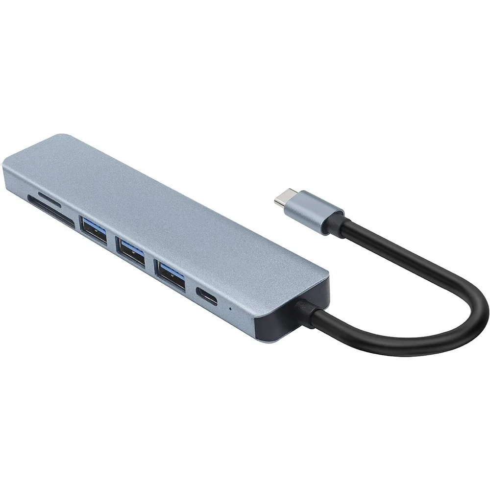 Adaptador Hub W09 multipuerto 7 en 1 - Inves - FashionsVida