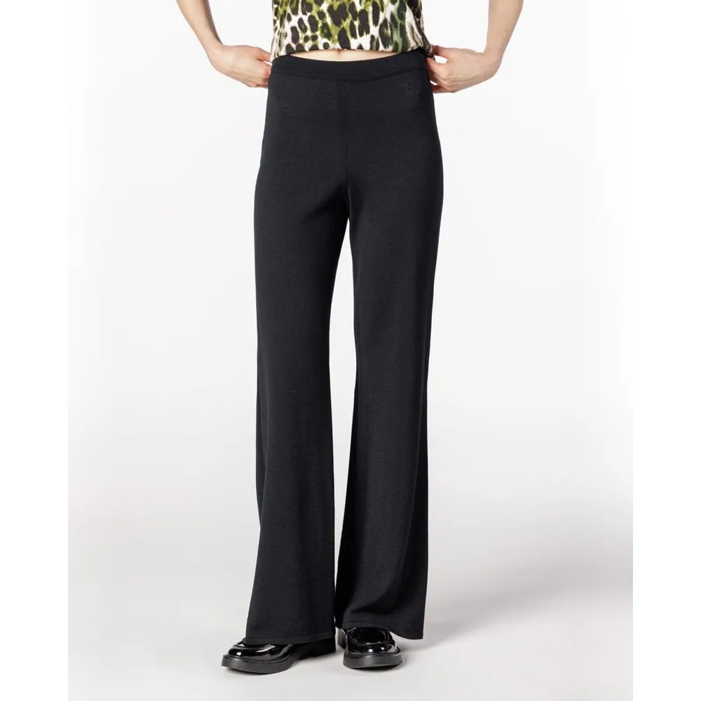 Pantalón acampanado de mujer de punto liso - Naulover - FashionsVida