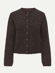 Only Strickjacke ONLMIGGIE Braun XS