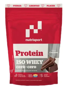 Proteine Del Siero Del Latte Isolate Cero-cero Cioccolato 500g Multicolor - Nutrisport - FashionsVida