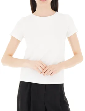 T-shirt girocollo BIANCO XS - WEEKEND MAX MARA - FashionsVida