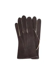 Guantes de cuero marrón 8,5