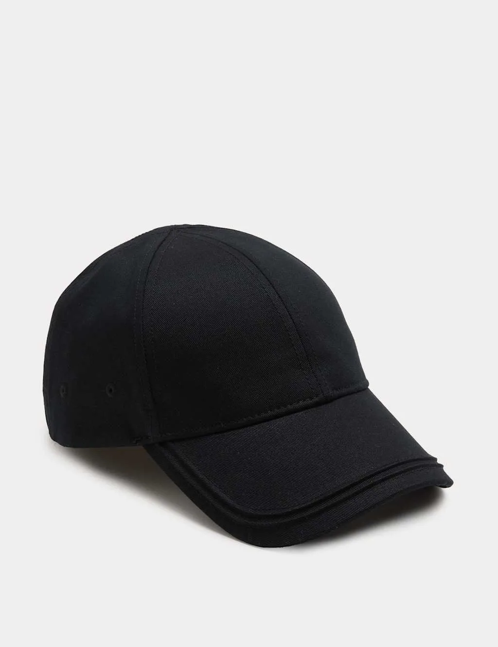 Pure Cotton Baseball Cap Black male - Autograph - FashionsVida