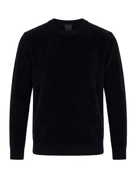 Pullover Hombre Negro L,S Hombre - Unity - FashionsVida