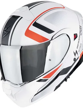 Casco Moto Modulare P/J EXO-930 EVO ARDENS Bianco o taglia S - Scorpion - FashionsVida