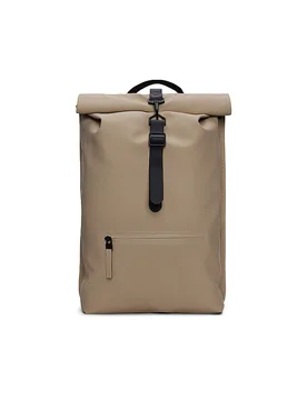 Rains Mochila ROLLTOP beige - Rains - FashionsVida