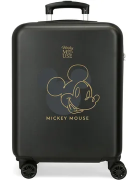 Maleta de cabina Mickey Outline rígida con capacidad de 35L - Disney - FashionsVida
