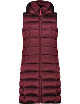 Woman vest fix hood chaleco outdoor mujer Granate (46)