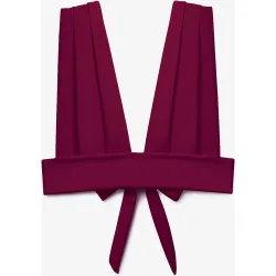 Top bikini con escote en v hanan