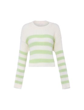 MYMO Jersey lima / blanco lana
