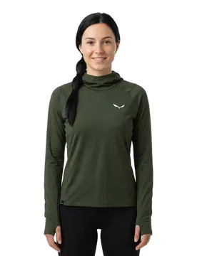 Sweat à Capuche Puez Sun Dark Olive M