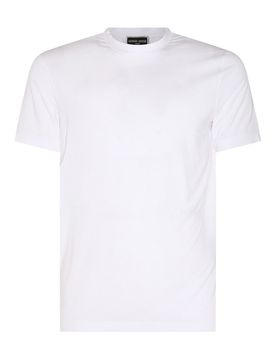 T-shirt in viscosa bianca