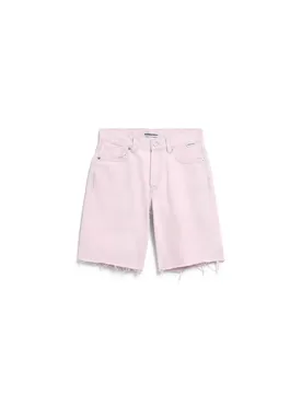 THAALINA MID WAIST DENIM SHORT female