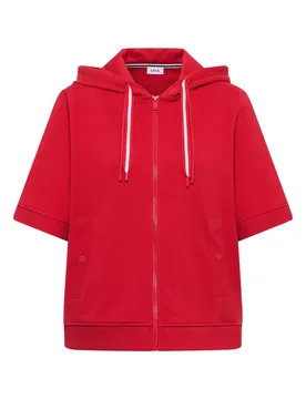 Short Sleeve Sweatjacket female - S - FashionsVida