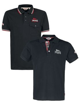 Poloshirt - Lonsdale Poloshirt bundle - M bis XXL - für Männer - Größe M - schwarz - Männer - male