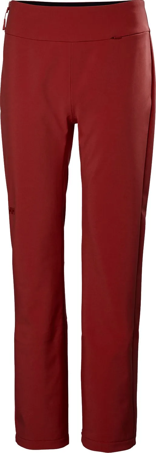 Pantalon softshell extensible W Nora Softshell Pant Mars Red für Damen aus Softshell Größe M Rot - Helly Hansen - FashionsVida
