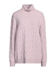 Rollkragenpullover Damen Lila 44 Damen