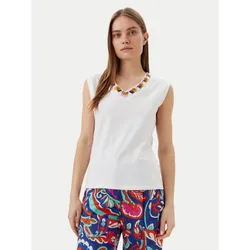 Top MS2515021 Weiß Regular Fit XS female
