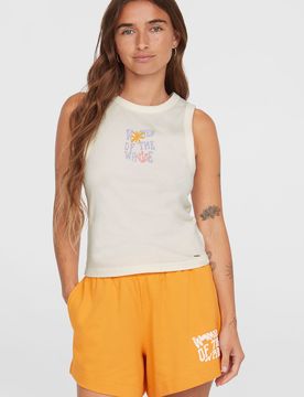 Women of the Wave Tank Top - Beige - Damen - Größe: XS