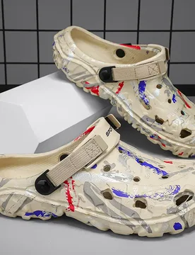 ELUVA Men Sandals Summer Slides Lightweight EVA Comfortable Indoor Outdoor Garden Beach Slippers Non Slip Quick Dry Mens Sandals - Aliexpress - FashionsVida