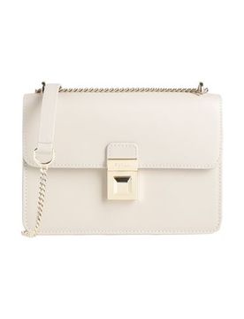 Bolso con bandolera Mujer Beige -- Mujer
