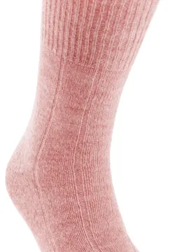 Super‑soft Seam-free Bed Socks - Blush - Size: S - Cosyfeet - FashionsVida
