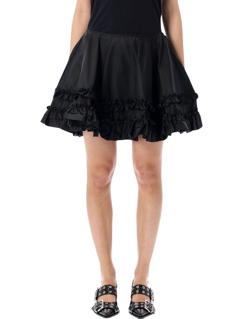 Chic Recycled Mini Skirt for Women