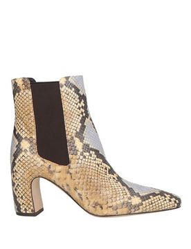 Botines de caña alta Mujer Arena 35,41 Mujer