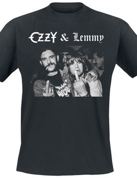 T-Shirt - Hellraiser Ozzy & Lemmy - S bis 5XL - für Männer - Größe XXL - schwarz - Lizenziertes Merchandise! - Männer - male