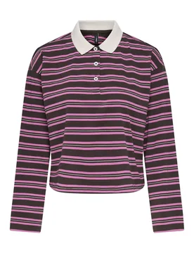 ONLKARI L/S POLO TOP JRS female - M - FashionsVida