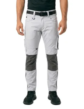 Pantalon De Travail Unique 12679 White / Dark Anthracite 50 - MASCOT - FashionsVida