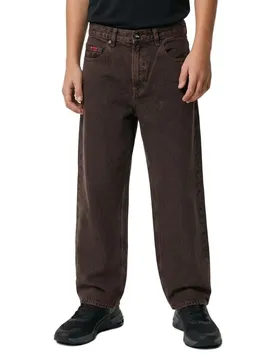 Jeans Baggy Black Black Tint Brown 14 Anni