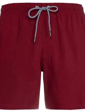 Short De Bain Davey Red Sangria 2XL