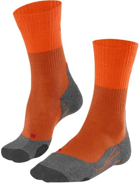 Trekking 2 Explore Herren Socken, orange 44-45 - Falke - FashionsVida