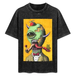 Sketchbook Head T-Shirt Basic Simple Casual Short Sleeve Tee