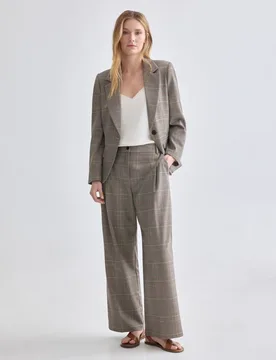 Pantalón de mujer cuadros - Zermatt - FashionsVida