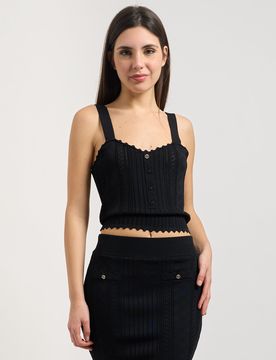 Fracomina Top Nero