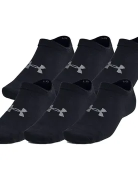 Chaussettes Courtes Essential 6 Paires Black / Black / Castlerock EU 42 1/2-47