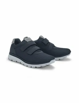 Hallux Doppelklettschuh - Blau - male - Size: 44 - Avena - FashionsVida