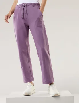 Hose Soft Touch, nicht notwendig#normale Größen#untersetzte Größen, Farbe Lila, 48, weich gebürstete Baumwolle Innenseite angeraut Damen - Walbusch - FashionsVida