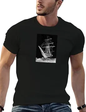 Antarctic Expedition, Ship Endurance Caught in Ice, 1915 T-Shirt man t shirts cotton T-Shirt - Aliexpress - FashionsVida