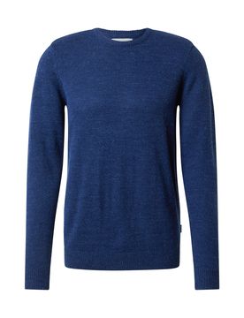 BLEND Jersey azul moteado
